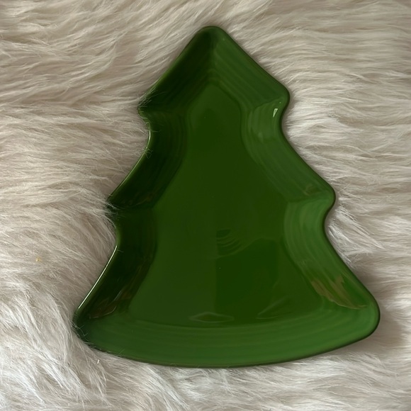 NWT Fiesta Homer Laughlin Christmas Tree Plate Shamrock!